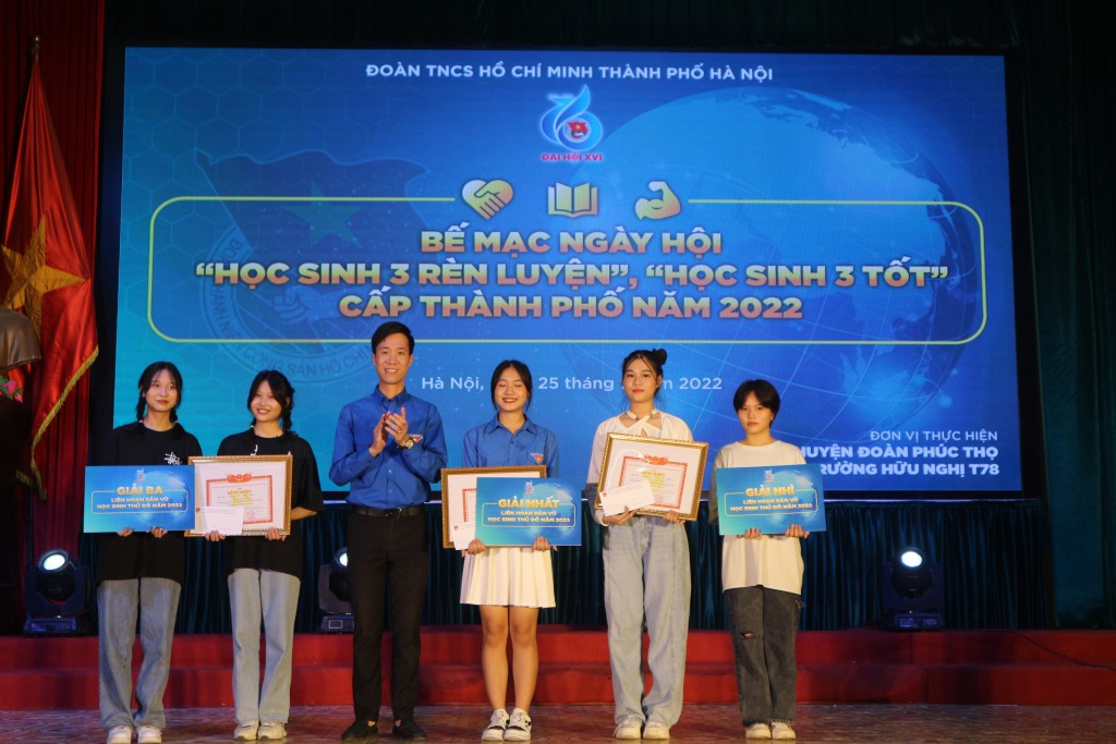 Sôi nổi các hoạt động trong Ngày hội “Học sinh 3 rèn luyện”,“Học sinh 3 tốt” Thủ đô năm 2022