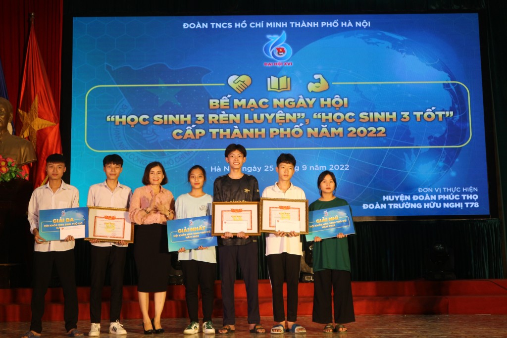 Sôi nổi các hoạt động trong Ngày hội “Học sinh 3 rèn luyện”,“Học sinh 3 tốt” Thủ đô năm 2022