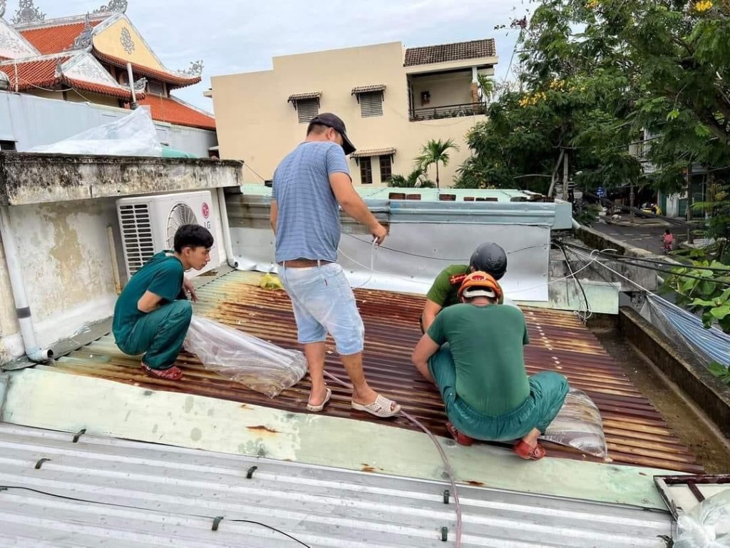 Đà Nẵng: Tổng số người dân phải sơ tán tránh bão Noru là hơn 107.000 người