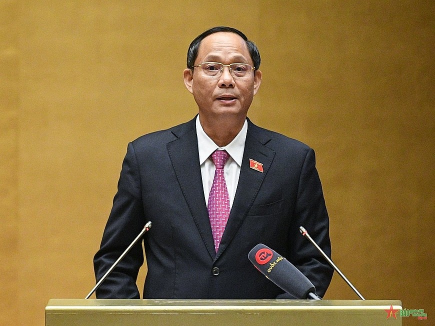Phó chủ tịch Quốc hội Trần Quang Phương phát biểu khai mạc