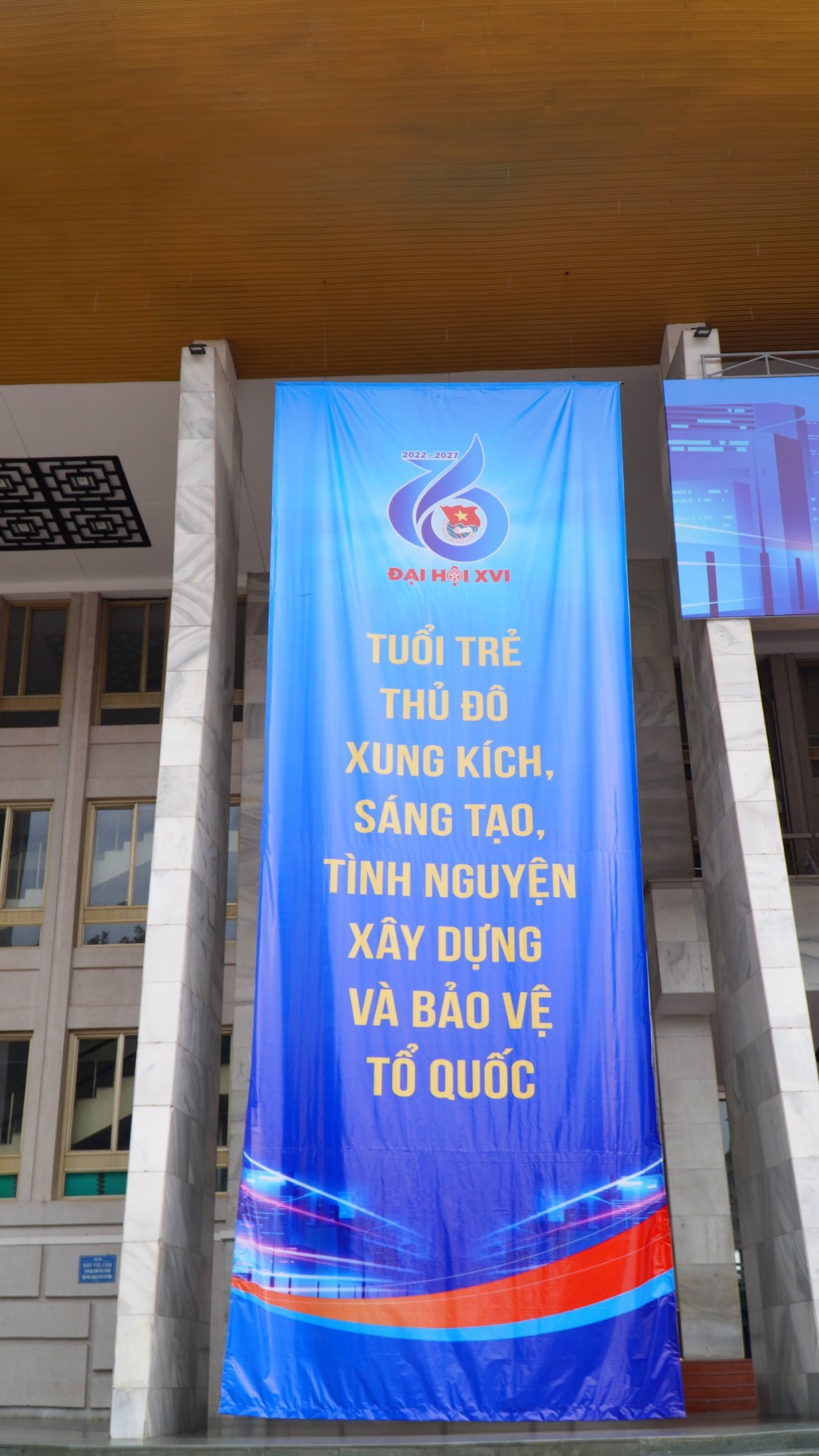 Chùm ảnh: Đại hội Đoàn TNCS Hồ Chí Minh TP Hà Nội lần thứ XVI trước giờ G