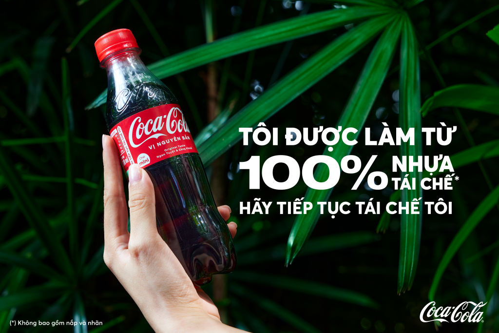 Coca-Cola Việt Nam ra mắt chai làm từ 100% nhựa tái chế  trên toàn quốc