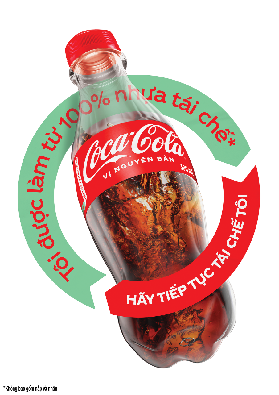 Coca-Cola Việt Nam ra mắt chai làm từ 100% nhựa tái chế  trên toàn quốc