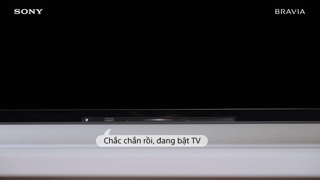 Sony mở rộng tính năng điều khiển TV không cần remote xuống các dòng tầm trung từ X80K trở lên