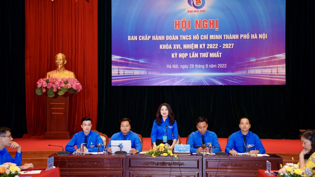 Hội nghị Ban Chấp hành Đoàn TNCS Hồ Chí Minh thành phố Hà Nội khóa XVI lần thứ nhất