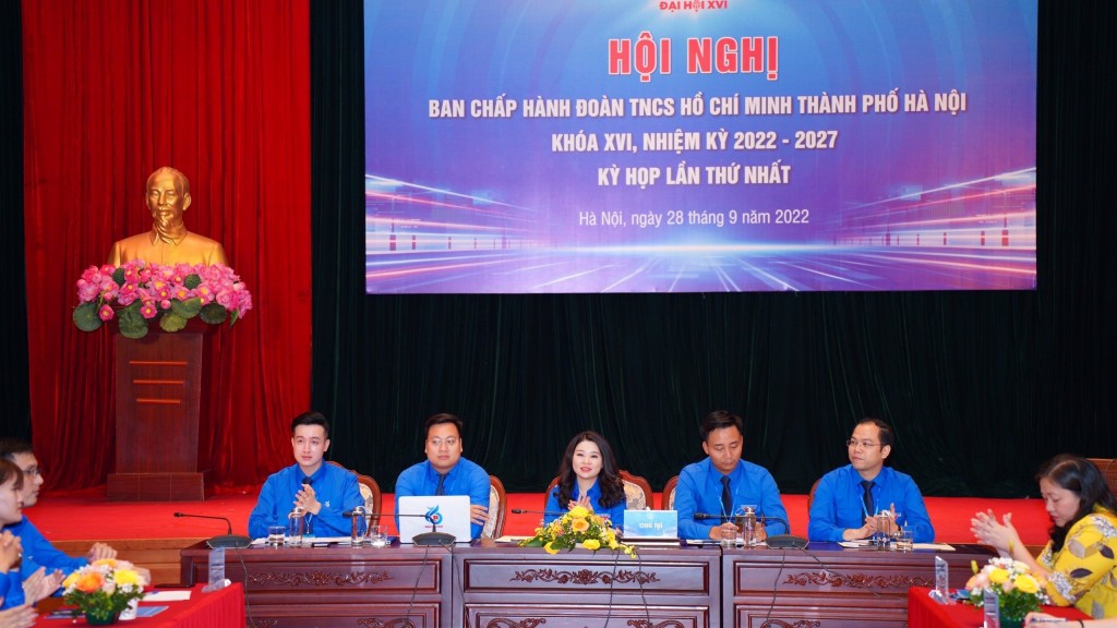 Đồng chí Chu Hồng Minh tái đắc cử chức danh Bí thư Thành đoàn Hà Nội