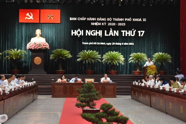 Hội nghị lần thứ 17 Ban chấp hành Đảng bộ TP.HCM khóa XI nhiệm kỳ 2020-2025