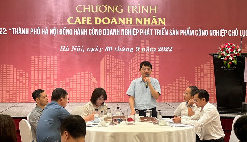 Hà Nội đồng hành cùng doanh nghiệp phát triển sản phẩm công nghiệp chủ lực