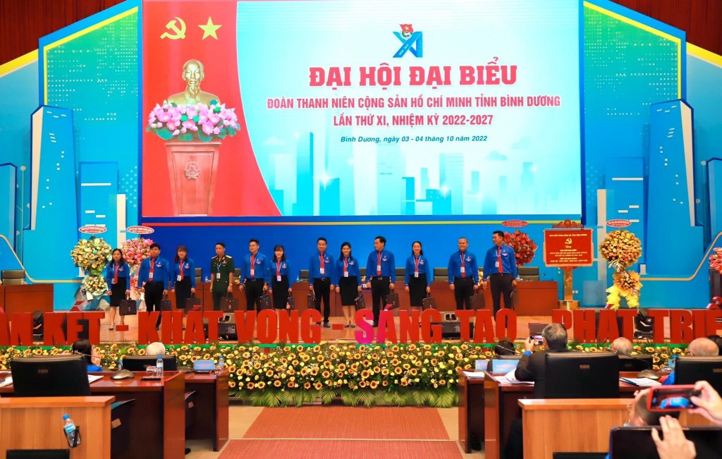 Khai mạc Đại hội đại biểu Đoàn TNCS Hồ Chí Minh tỉnh Bình Dương nhiệm kỳ 2022-2027