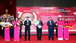 Hà Nội gặp mặt, biểu dương các doanh nghiệp có thành tích xuất sắc trong công tác phát triển Đảng