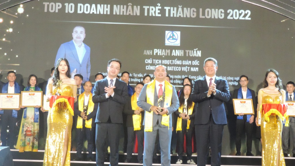 Tôn vinh 10 Doanh nhân trẻ Thăng Long