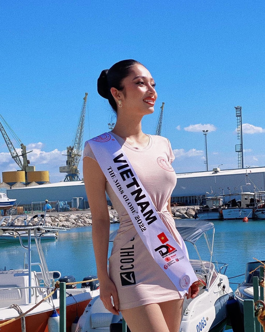 Lâm Thu Hồng tại The Miss Globe 2022