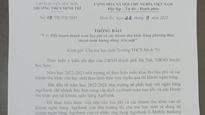 Năm học mới và "vấn nạn" mở tài khoản ngân hàng