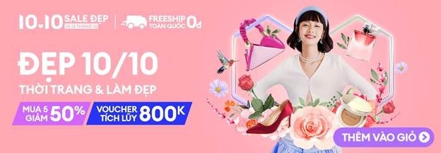 Lazada khởi động Lễ hội mua sắm 10.10 "Sale đẹp"