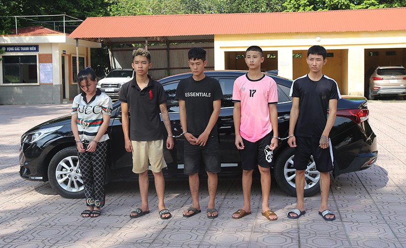 Nhóm đối tượng khống chế, cướp tài sản của tài xế taxi tại địa bàn huyện Yên Phong đã bị bắt giữ