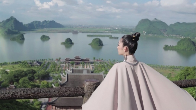 Lâm Thu Hồng đem video gói trọn tình yêu quê hương đến The Miss Globe 2022