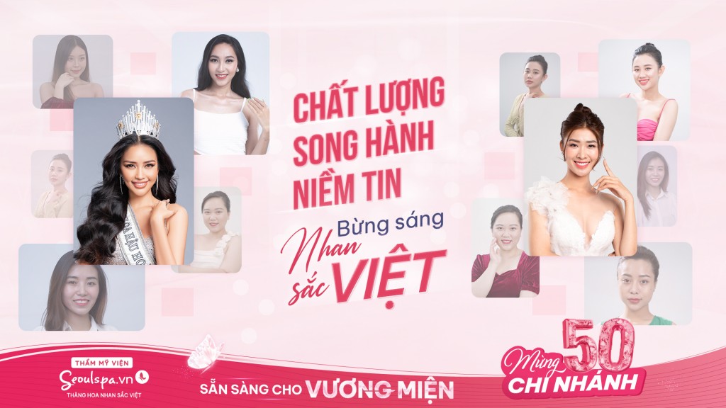 SeoulSpa.Vn - Thương hiệu thẩm mỹ viện đồng hành cùng hàng triệu phái đẹp và sao Việt trên hành trình thăng hạng nhan sắc