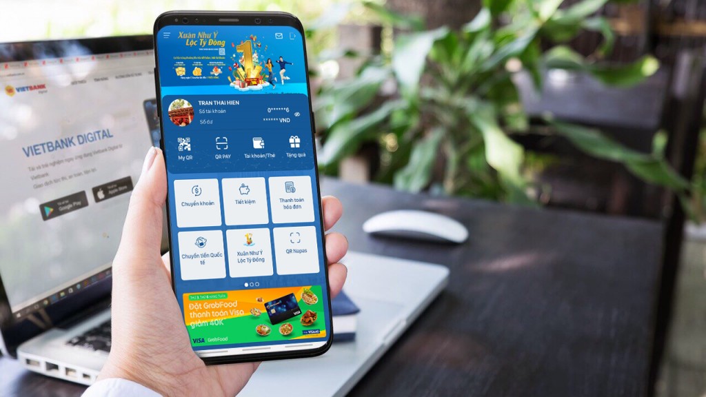 Trải nghiệm ngân hàng số cùng Vietbank