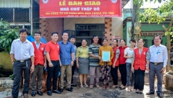 Vedan Việt Nam tiếp tục trao nhà Chữ Thập đỏ tại huyện Long Thành - Đồng Nai