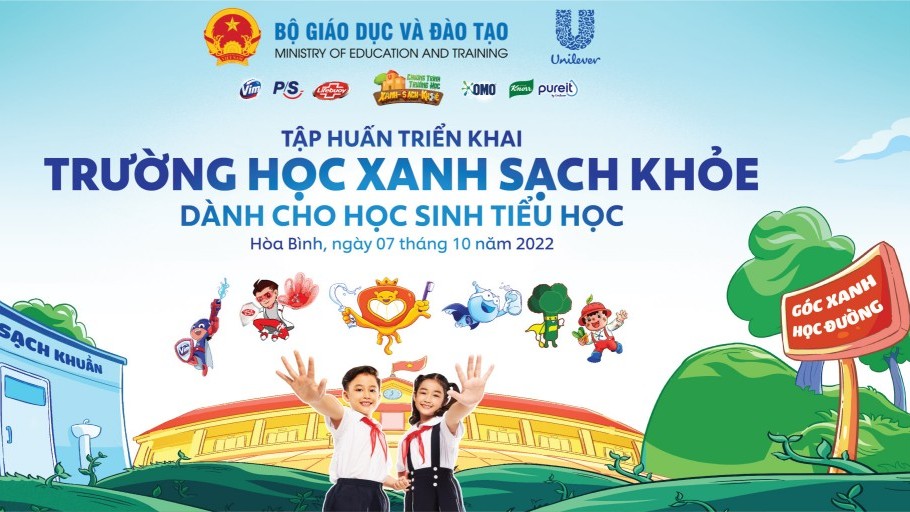 Triển khai chương trình "Trường học xanh - sạch - khỏe"