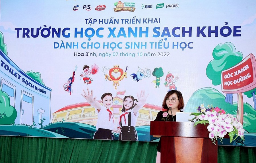 Bà Lê Thị Hồng Nhi - Giám đốc Truyền thông và Đối ngoại Unilever Việt Nam