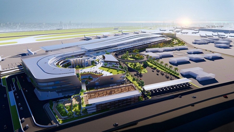 Phối cảnh nhà ga T3 tại sân bay Tân Sơn Nhất (nguồn ACV)