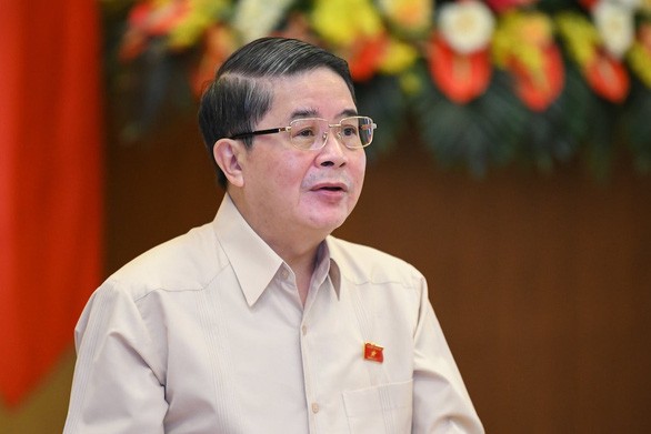 Phó Chủ tịch Quốc hội Nguyễn Đức Hải phát biểu kết luận phiên họ
