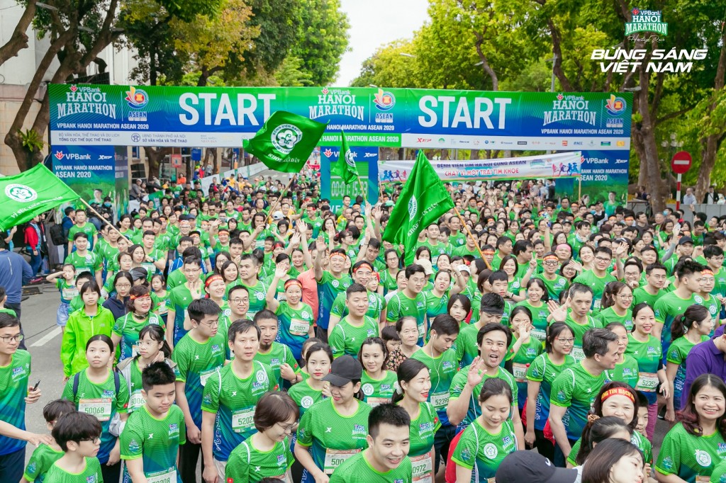 VPBank Hanoi Marathon - giải đấu biểu tượng của Hà Nội