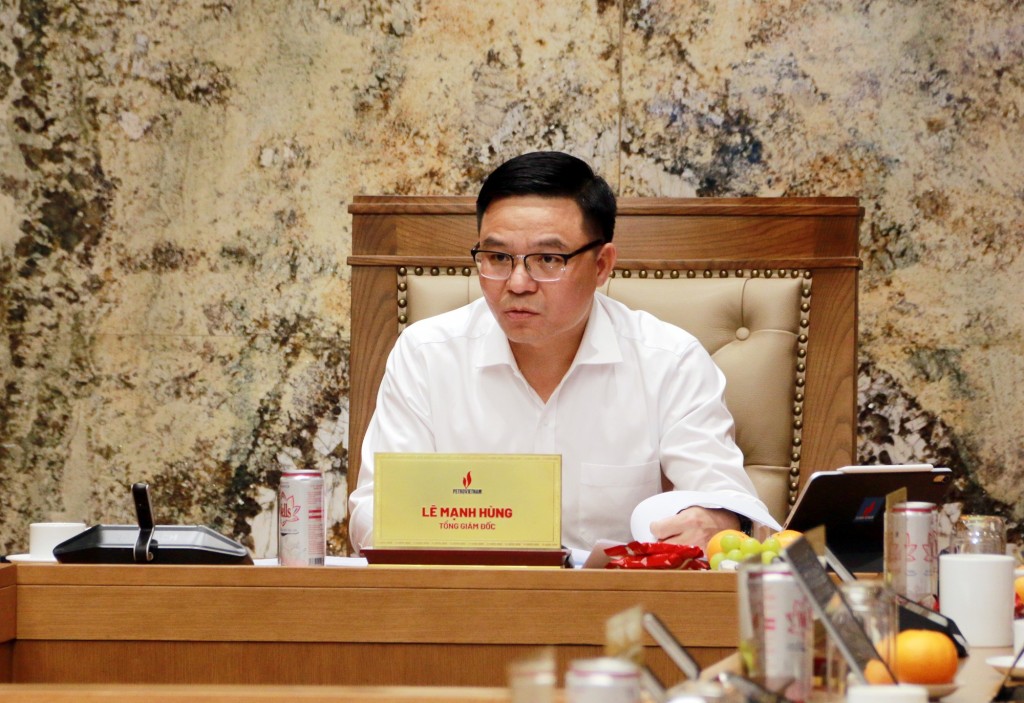 : Tổng Giám đốc Petrovietnam Lê Mạnh Hùng chủ trì, kết luận hội nghị