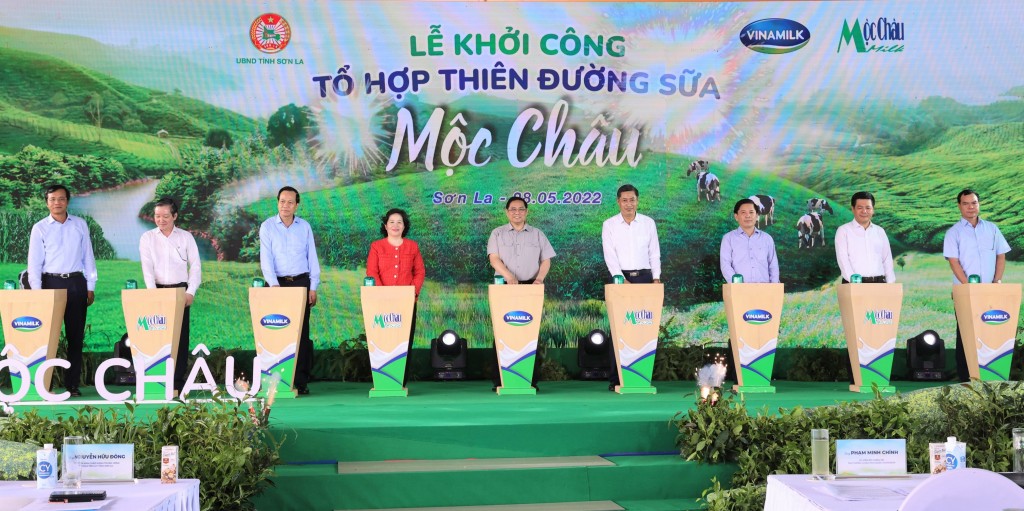 Dự án Thiên đường sữa Mộc Châu chính thức khởi công vào tháng 5/2022