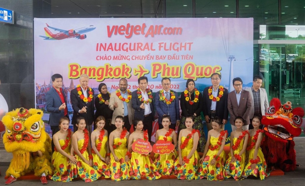 Vietjet khai trương đường bay Phú Quốc - Băng Cốc từ 299.000 đồng