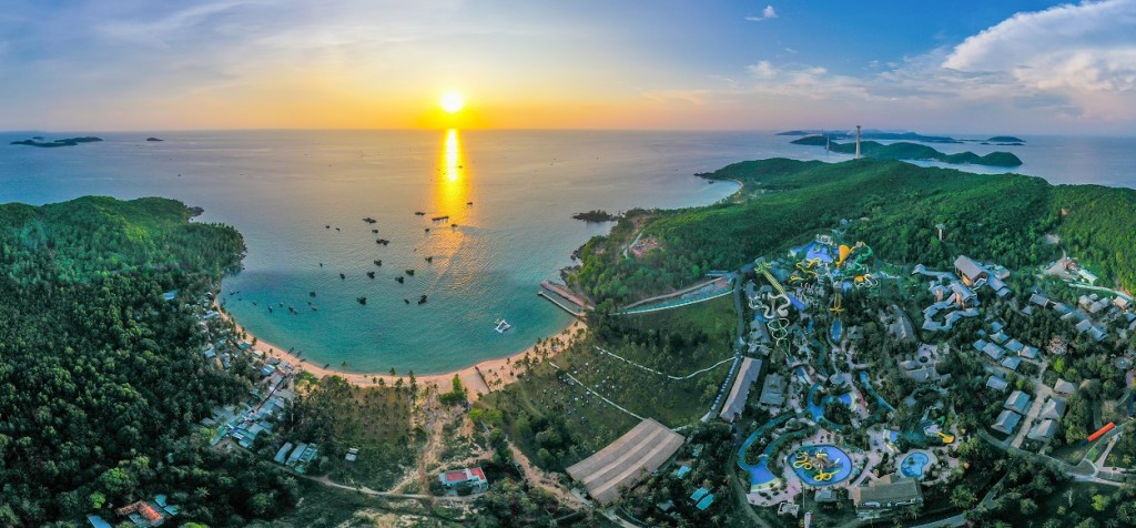 Đảo Thiên Đường Hon Thom Paradise Island. Ảnh Sun Group