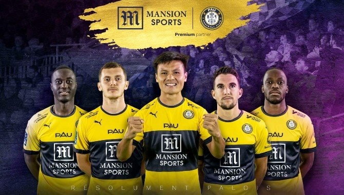 PAU FC trở thành đối tác của Mansion Sports 