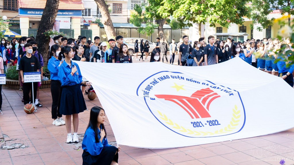 Giải đấu thu hút hơn 100 vận động viên đến từ 12 trường THPT trên địa bàn thành phố