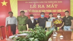 Huyện Sóc Sơn ra mắt mô hình tổ liên gia an toàn phòng cháy chữa cháy