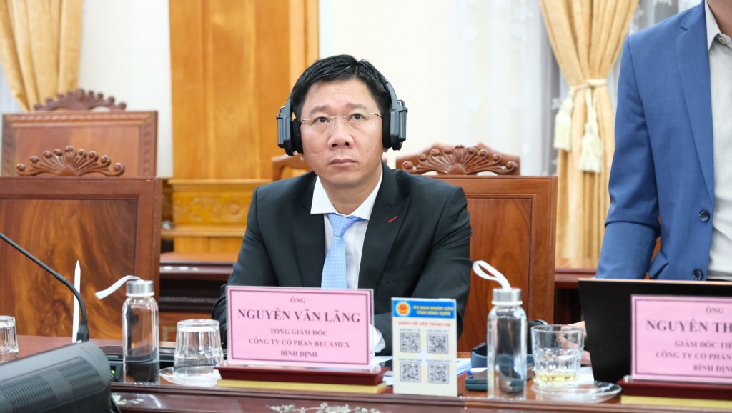 Ông Nguyễn Văn Lăng – Tổng Giám đốc Công ty CP Becamex Bình Định