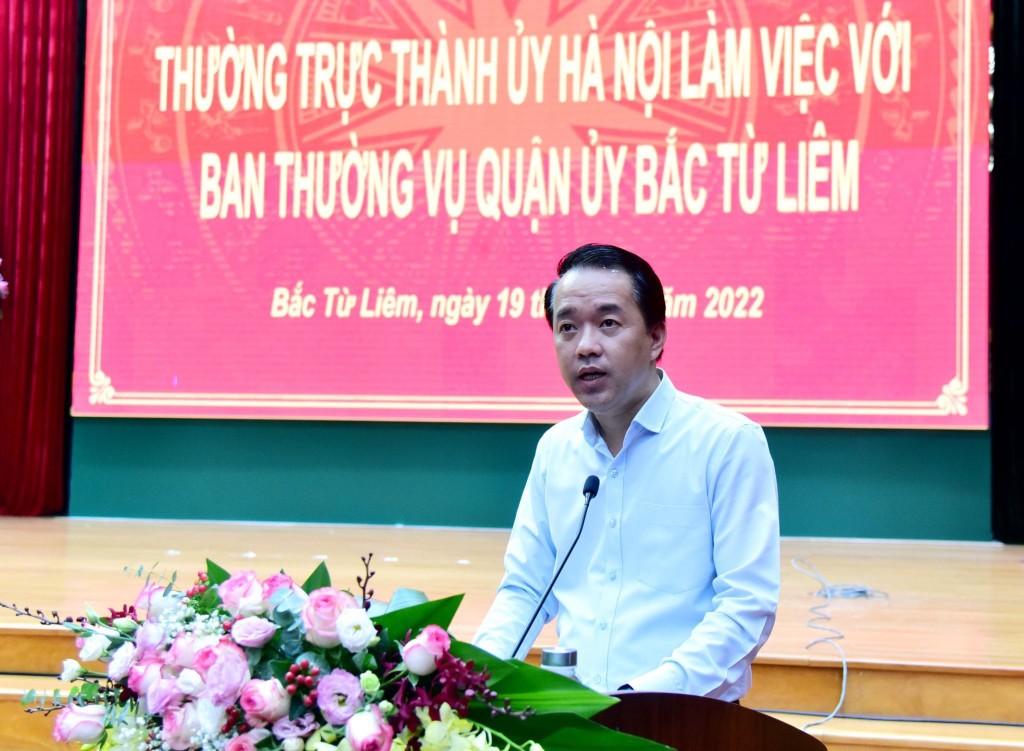 Tập trung phát triển quận Bắc Từ Liêm trở thành đô thị xanh, văn minh, hiện đại