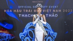 Thạch Thu Thảo đại diện Việt Nam tham dự cuộc thi Hoa hậu Trái đất 2022