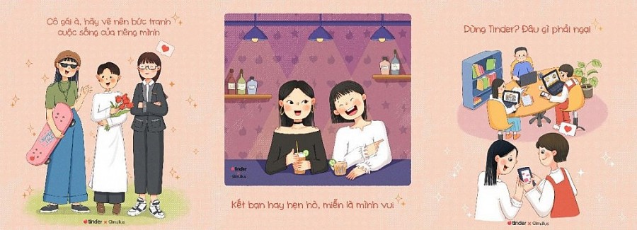 Nữ họa sĩ trẻ sáng tạo bộ tranh ý nghĩa nhân Ngày Phụ nữ Việt Nam