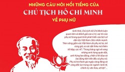Những câu nói nổi tiếng của Chủ tịch Hồ Chí Minh về phụ nữ