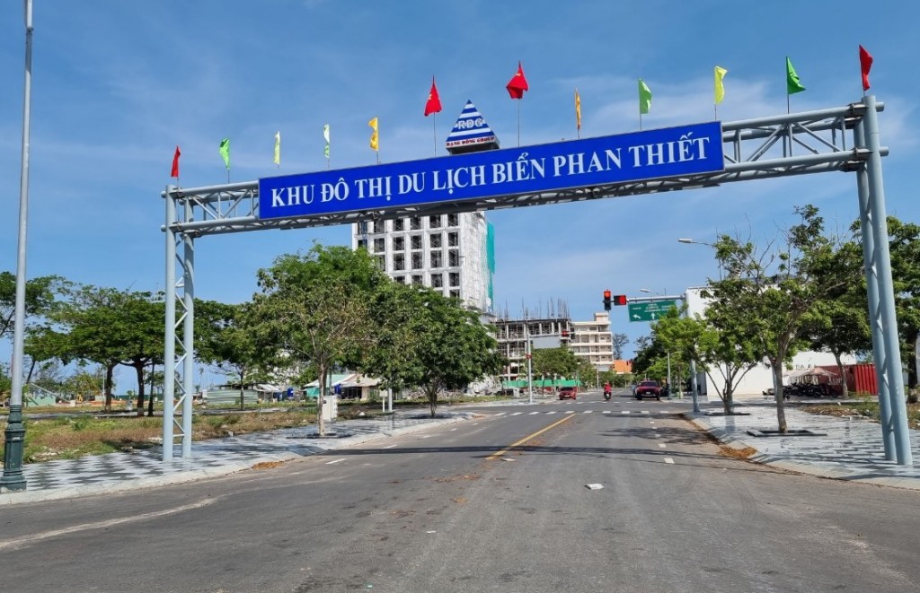 Dự án KĐT du lịch biển Phan Thiết được xây dựng trên khu đất được xem là “đất vàng” ở TP.Phan Thiết.