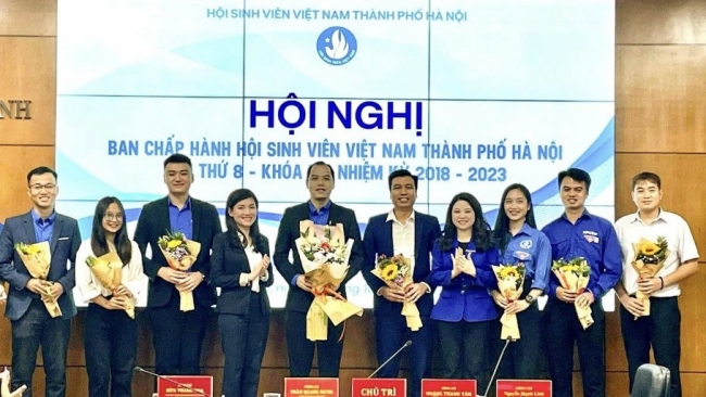 Đồng chí Nguyễn Tiến Hưng trở thành tân Chủ tịch Hội Sinh viên Việt Nam TP Hà Nội