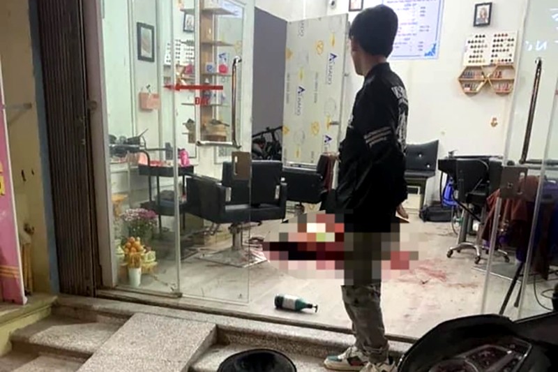 Vụ án mạng xảy ra tại tiệm làm tóc ở TP Bắc Ninh