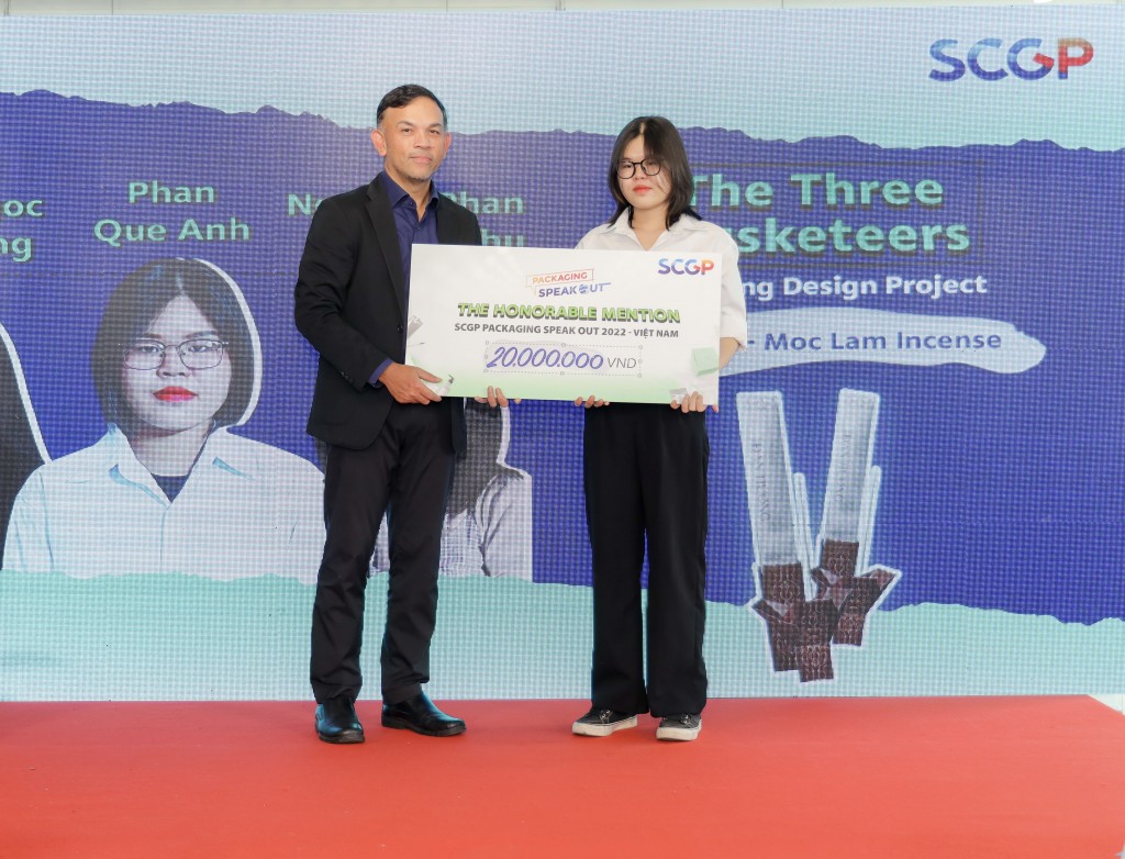 SCGP vinh danh các ý tưởng thiết kế bao bì bền vững tại vòng Chung kết cuộc thi SCGP Packaging Speak Out 2022 - Việt Nam