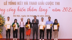 Tổng kết và trao giải cuộc thi “Những cống hiến thầm lặng” năm 2022