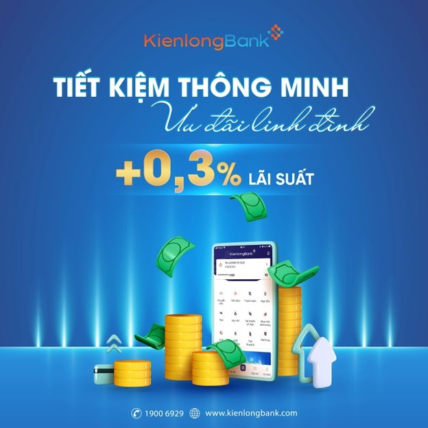 Khách hàng nữ được cộng tối đa thêm 0,3% lãi suất khi tham gia gửi tiết kiệm với kỳ hạn trên 6 tháng