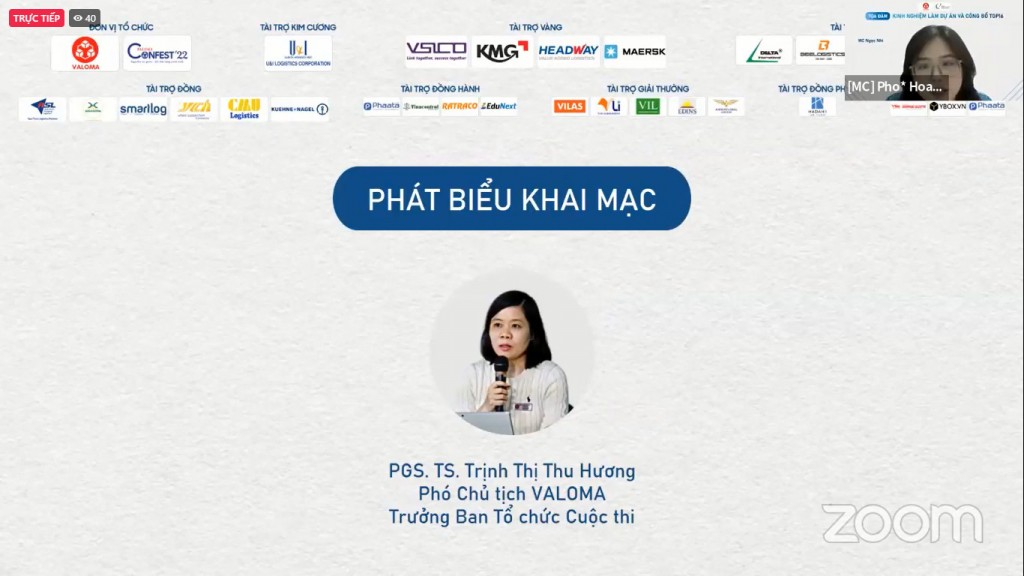 Công bố TOP 16 cuộc thi Tài năng trẻ Logistics Việt Nam