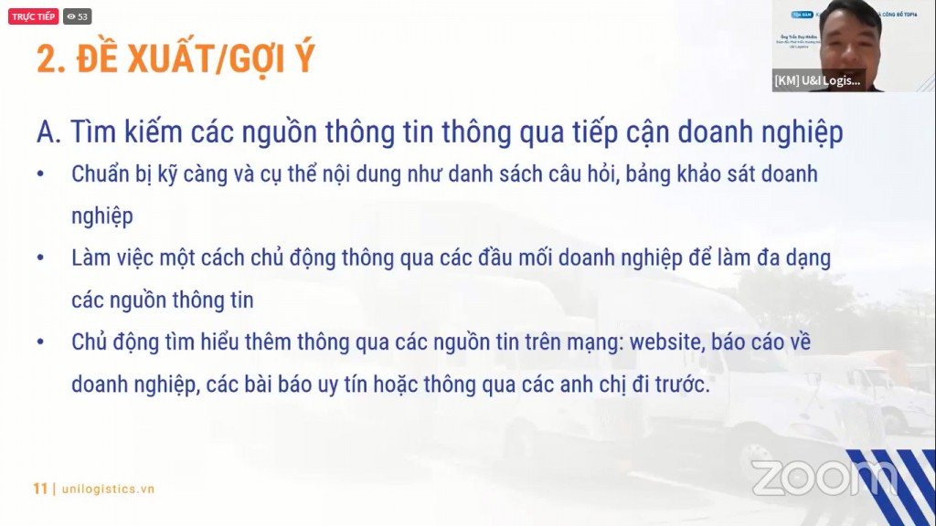 Công bố TOP 16 cuộc thi Tài năng trẻ Logistics Việt Nam