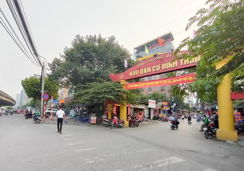 Điểm nối dự án tuyến đường từ đường Phạm Hùng sang đường Lê Đức Thọ, quận Nam Từ Liêm 