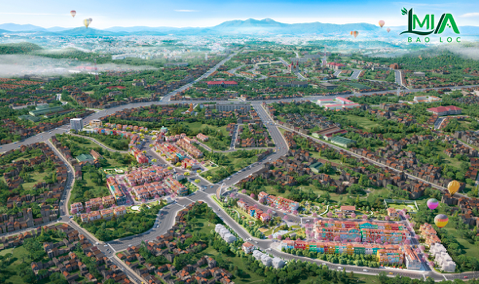 Khu đô thị phức hợp kiểu mẫu đầu tiên tại trung tâm thành phố Bảo Lộc